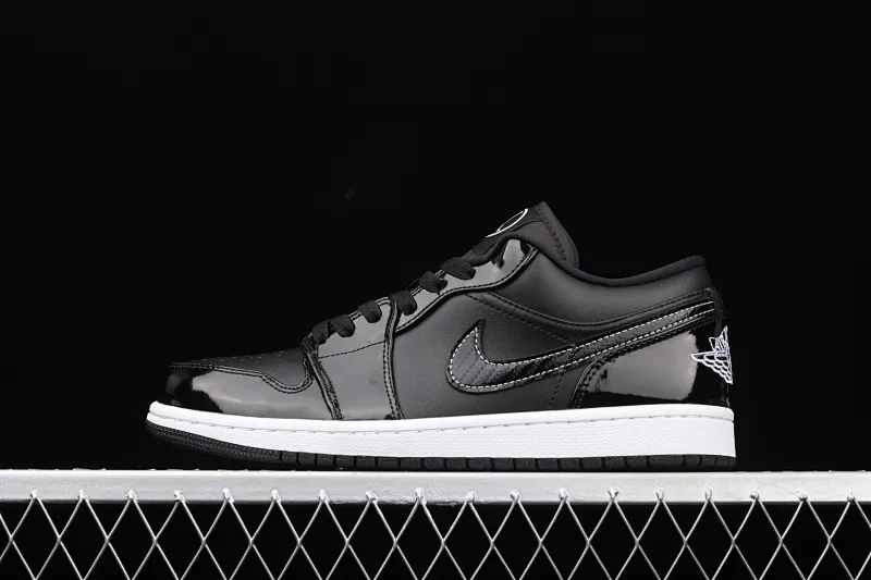 All categories Air Jordan Jordan series basketball shoes Air Jordan 1 Low G version pure original Air Jordan 1 Low ASW AJ1 Joe 1 low-top all-star patent leather black low-top basketball shoes DD1650-001